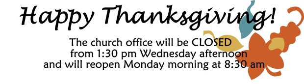 office closed thanksgiving