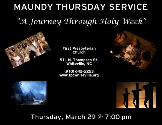 Lent 2018 Maundy Thursday
